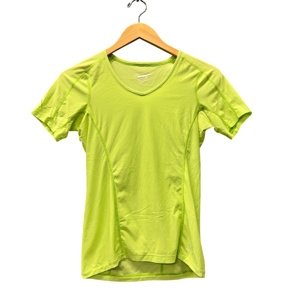 Arc'teryx Motus T-Shirt Womens XS Green Athletic Activewear Base Layer Gorpcore